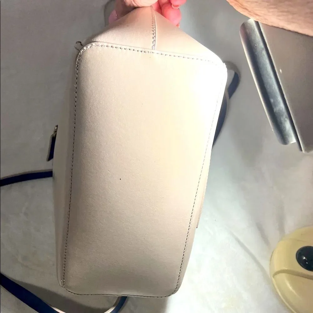 Kate Spade Light Cream Satchel Bag